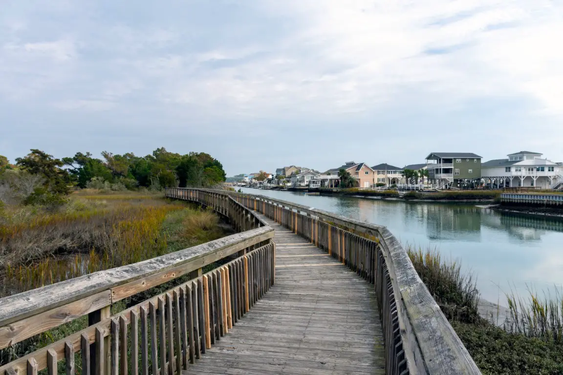 A,Boardwalk,In,Heritage,Shores,Nature,Preserve,,North,Myrtle,Beach ...